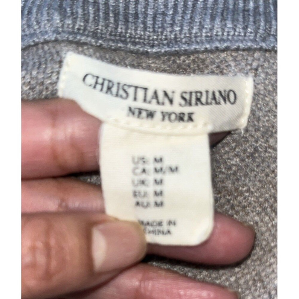 Christian Siriano  New York Women’s Oversized Camouflage Knit Cardigan Sweater M - Picture 7 of 9
